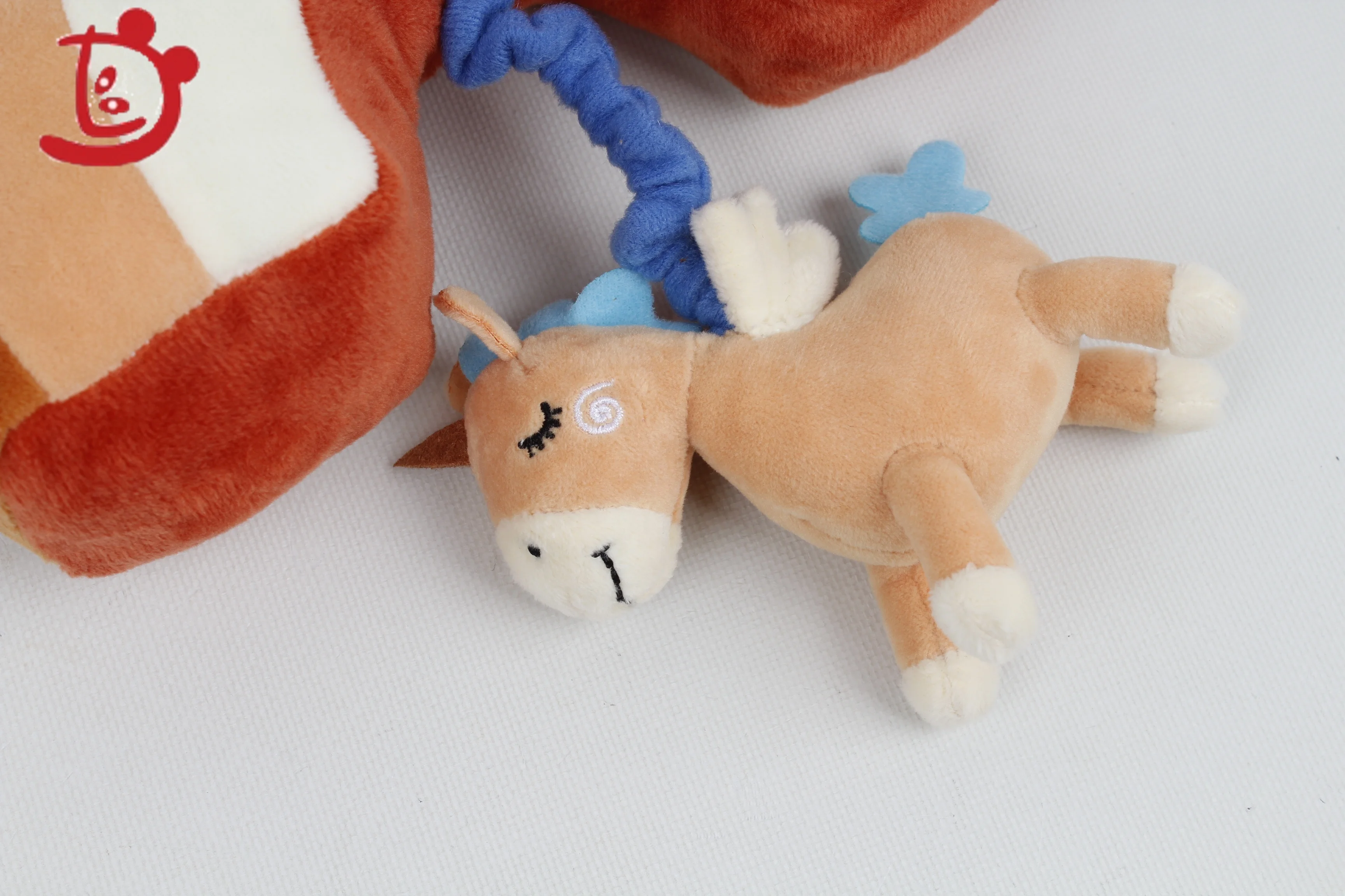 Factory Girls And Boys Stuffed Animals Horse Dolls Pull Musical Baby Plush Toys For Kids