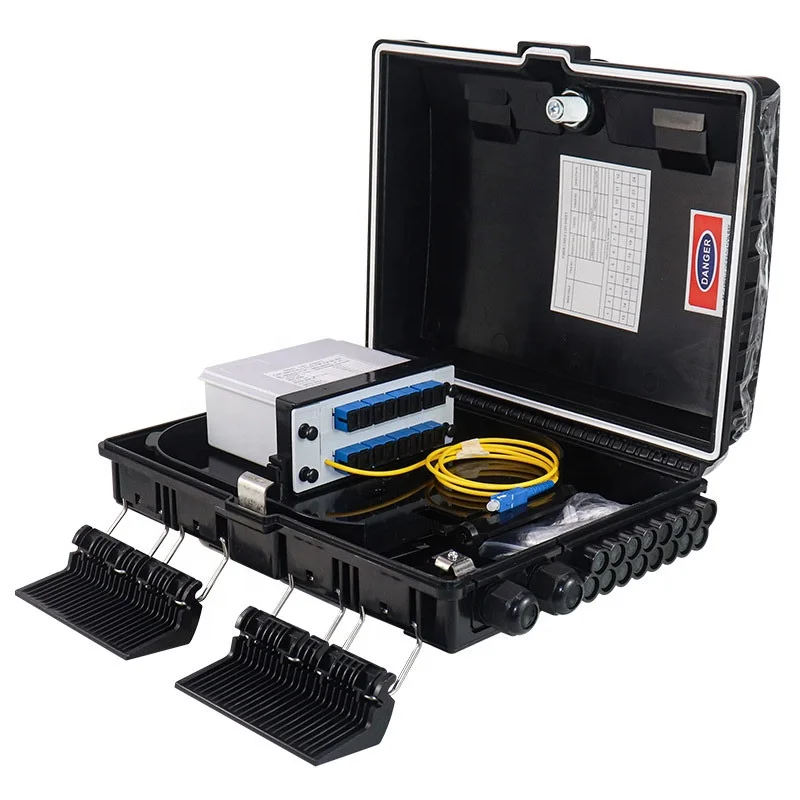 OEM Fourleaf Cassette Splitter 1*8 All Pigtails 1m SC Upc Apc Plc Splitter Box