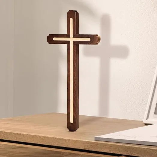 Wall Hanging Jerusalem Holy Spirit Decor Christian Catholic Religious Wood Christian Cross