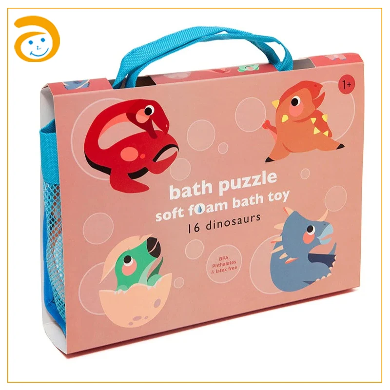 New Arrival Baby Early Education Puzzle Toys Bathroom Floating EVA Foam Animal Toys Kids Bath Toys