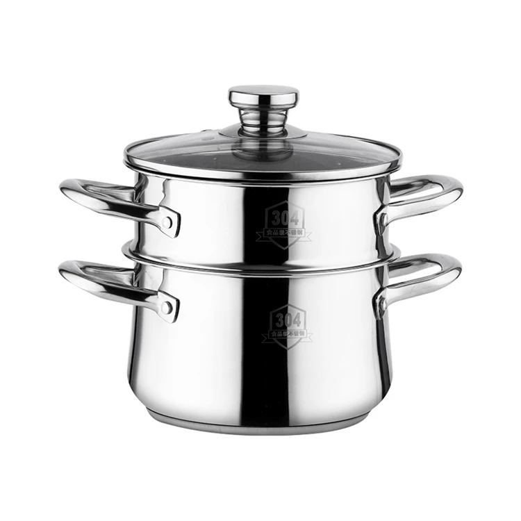 
Kitchen 304 Stainless Steel Thickened Pot With Induction Cooker Gas Cooker Universal Soup Pot 