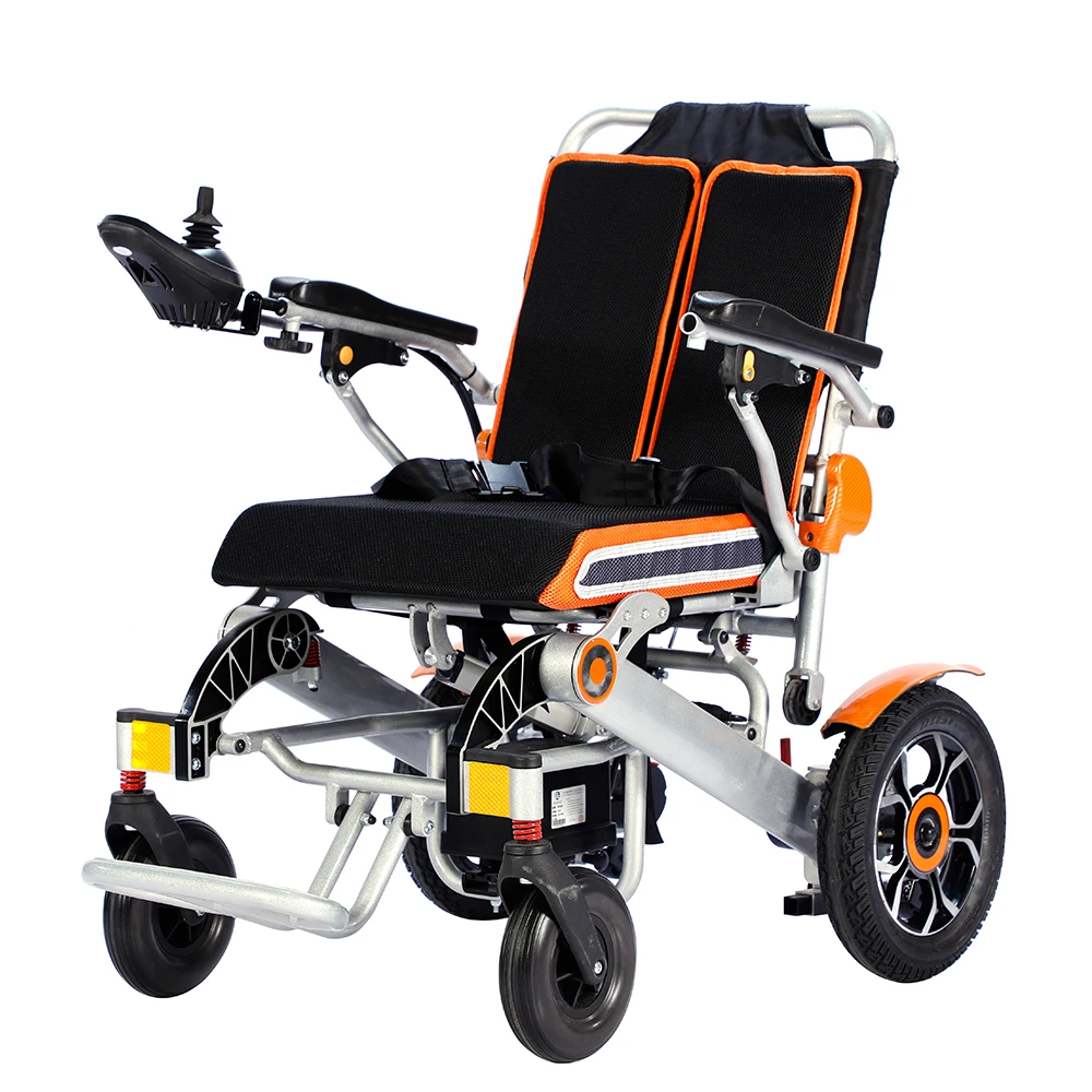 Cheap Price Hot Selling Lightweight Electric Wheelchair Motor Wheelchair Power Electric Used for Adults with 6AH ltihium battery