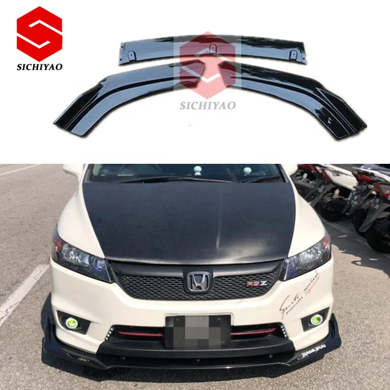 For Honda jazz GK5 Front shovel Body kit style B 2014-2017 fit ABS Rear lip rear spoiler front Bumper Diffuser Protector