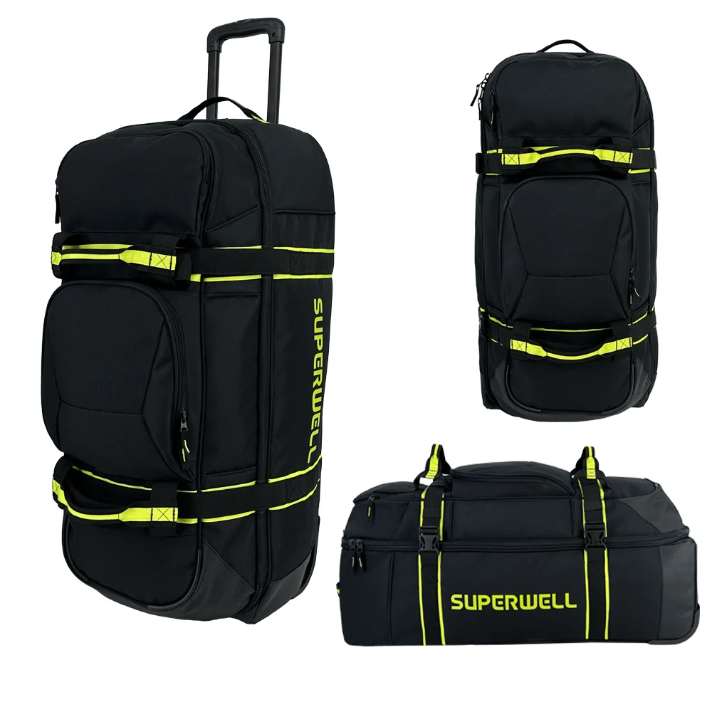 Rolling Duffel Travel Duffel Bag Wheeled Duffel Suitcase Luggage