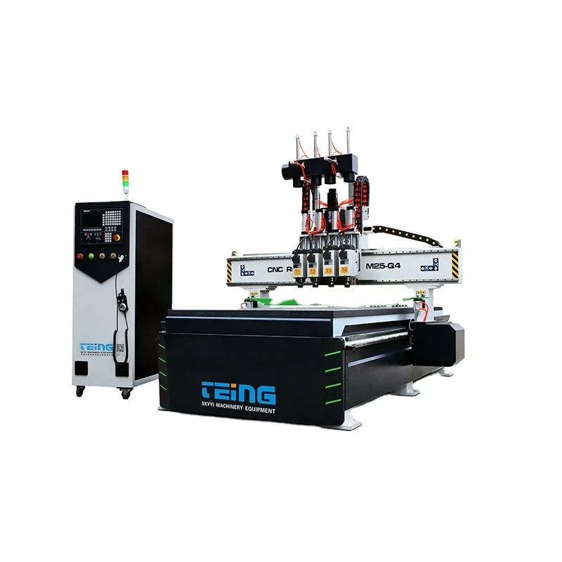 Woodworking machinery cnc routers cnc router 1325 wood Router wood carving machine With CE/ISO M25-Q4