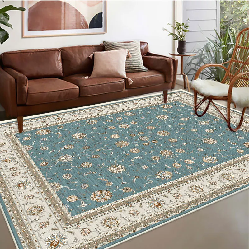 European Persian Vintage Carpet Soft Moroccan Carpet Bedroom Outdoor Hotel Wholesale Wool Carpet