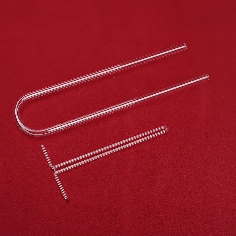 BET sample calibration tube adsorption tester tube heat resistant transparent quartz glass tube quartz ball