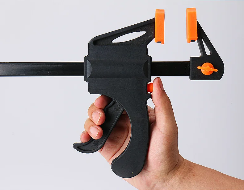 Direct Factory Selling 4 Inch to 50 inch F Style Nylon Spring Clip Bar  Woodworking Tools Clamp