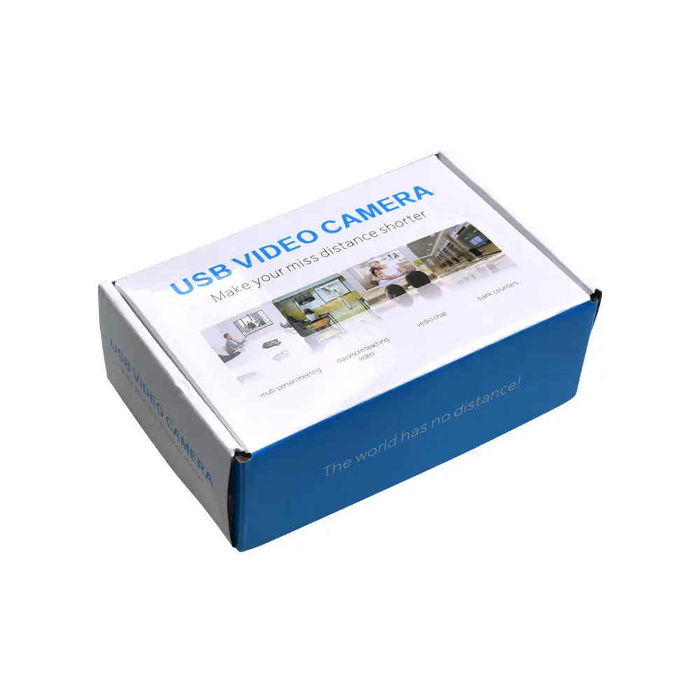 Metal shell drive less online conference auto focus Full HD 1080P 2K USB 3.0 webcam with LED light