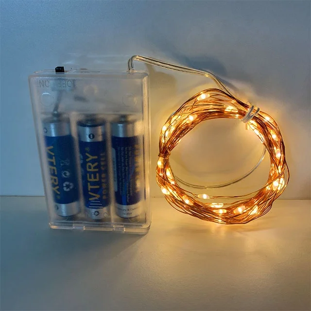 Party accessories LED light battery box  for gift  wedding decoration weeding table used