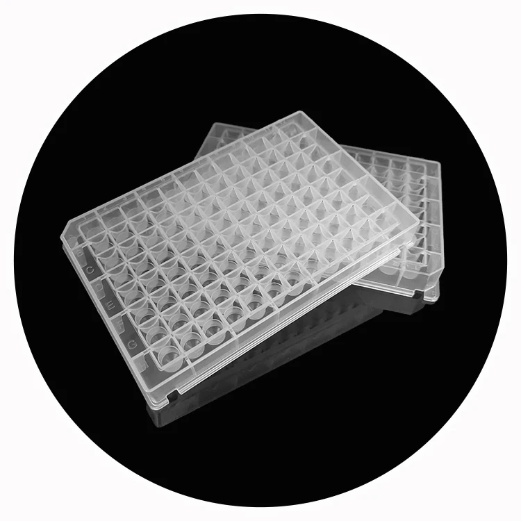 96 скважин, 0,5 мл, глубокая скважина, квадратная скважина Kingfisher, V-образное дно, полипропиленовые микропластины Deepwell, тарелка для хранения, оптовая продажа