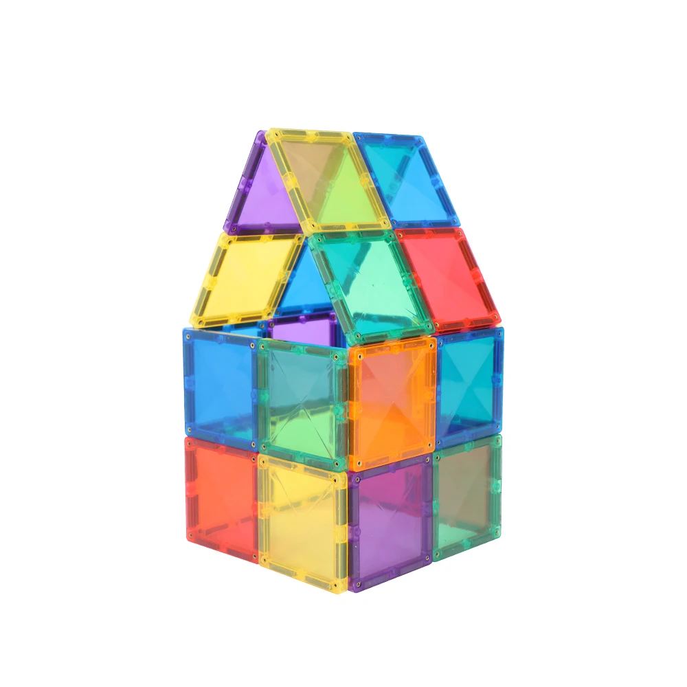  Оптовые Низкие MOQ конкурентоспособная цена 3d Магнитные плитки блоки diy магнитные игрушки дошкольные образовательные