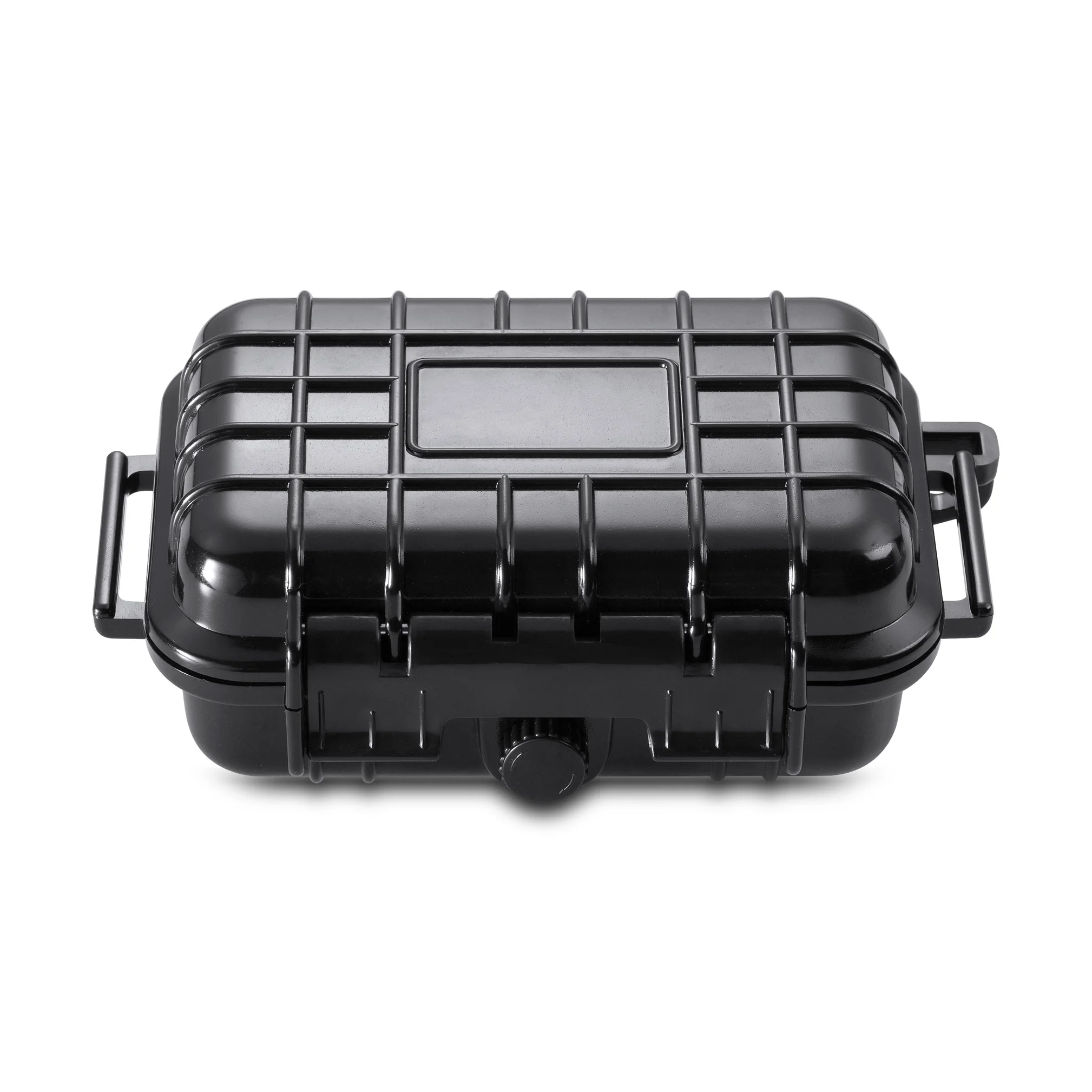 Convenient waterproof case black plastic waterproof micro case hard carrying phone case