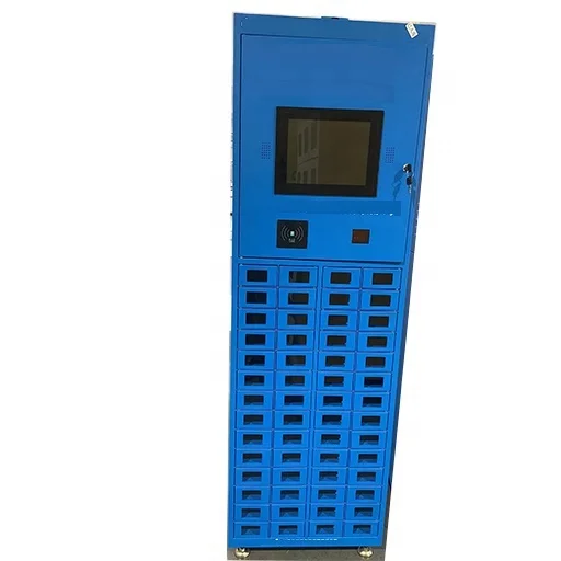 Light Color Smart Intelligent Battery Charging Locker Frequently Used in the Delivery Industry Passing the Security Test