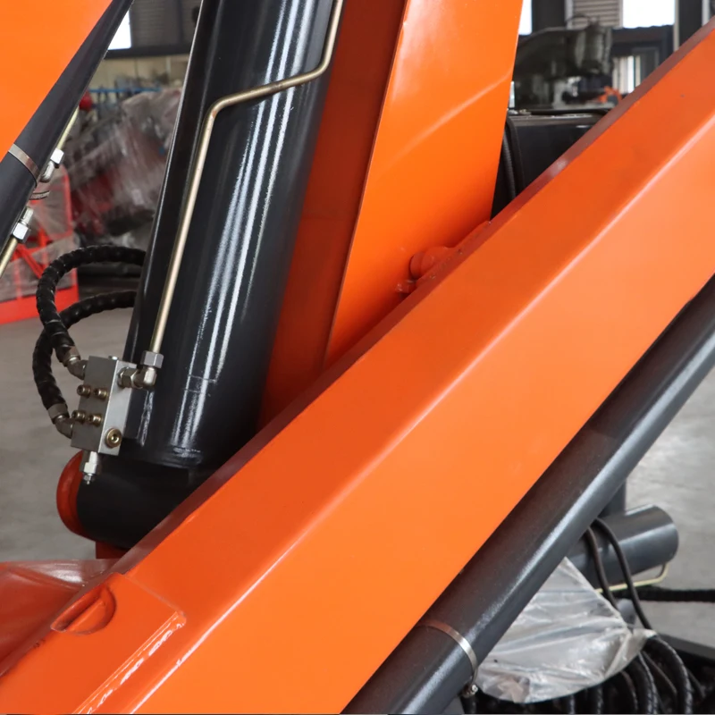 Hydraulic Truck Mounted Crane Folding Boom Truck Mounted BOB-LIFT 5 Ton Crane Knuckle Boom crane On Truck
