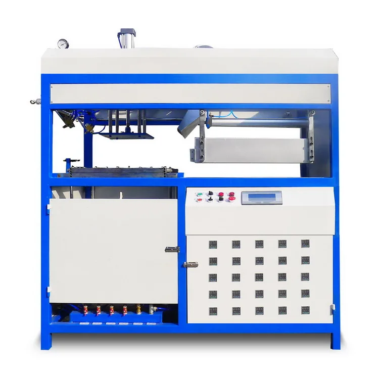 Manual vacuum forming plastic blister thermoforming machine