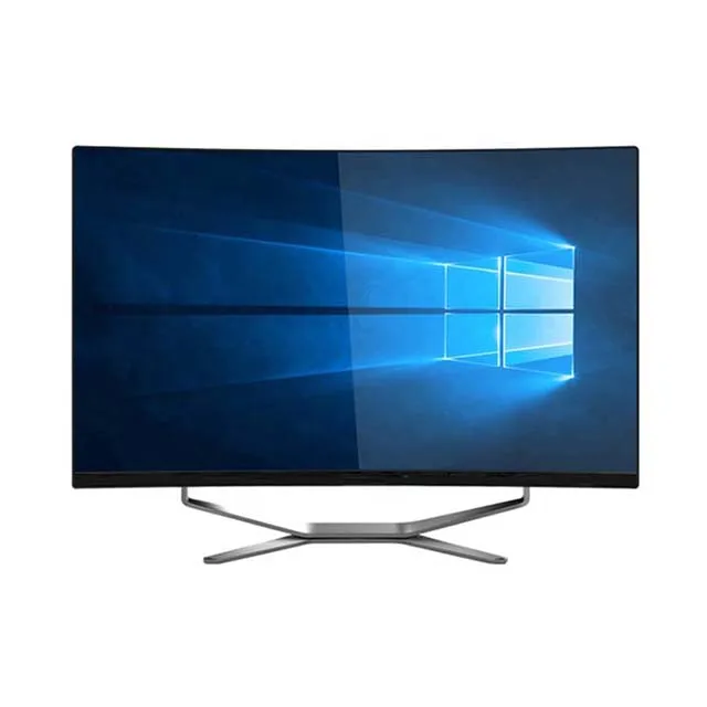 OEM Factory Price 27 Inch Core I5 8gb Ram 1tb Hdd 128gb Ssd Cheap Desktop Pc All In One