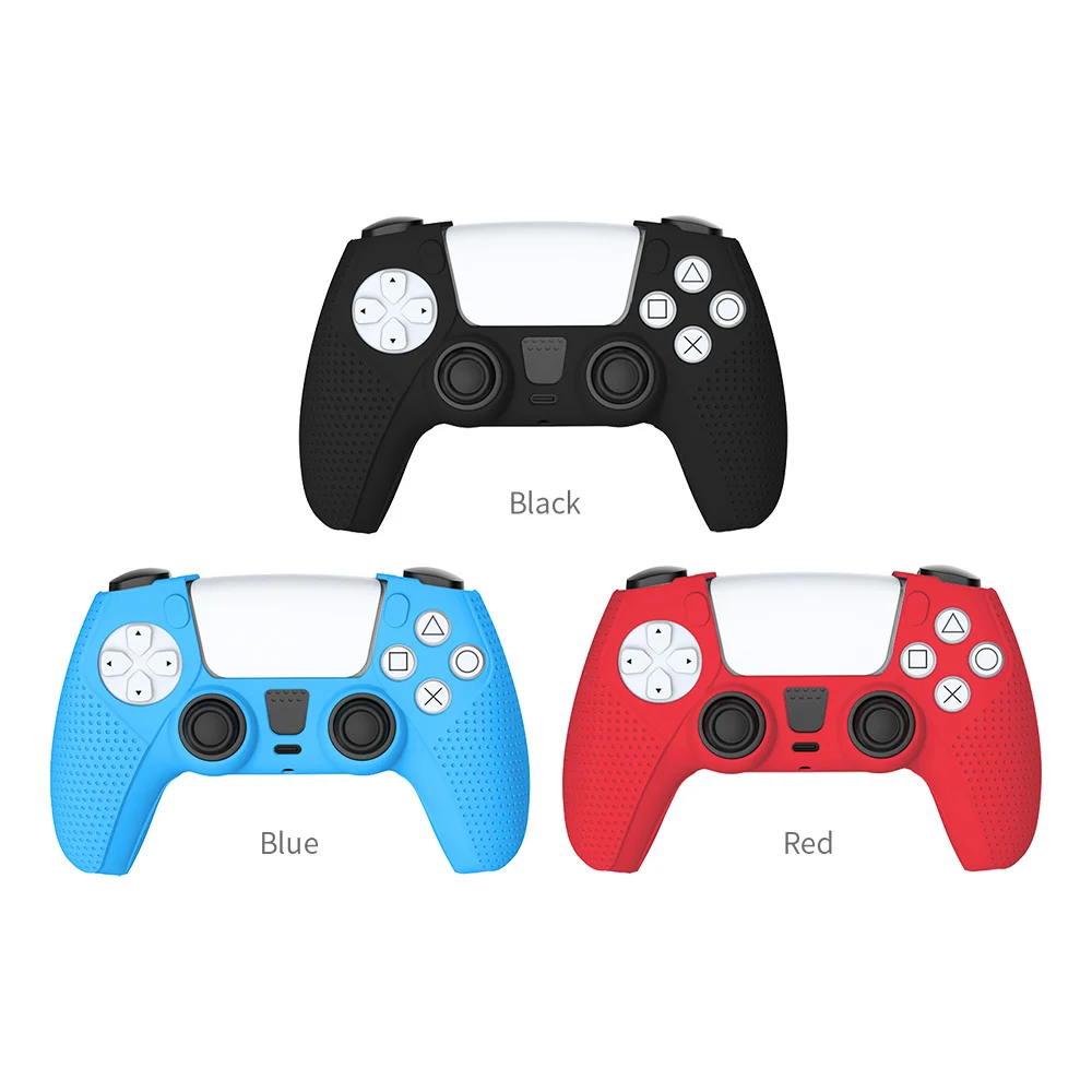 Мягкий силиконовый гелевый резиновый чехол Ancreu для PS5 контроллер PlayStation5