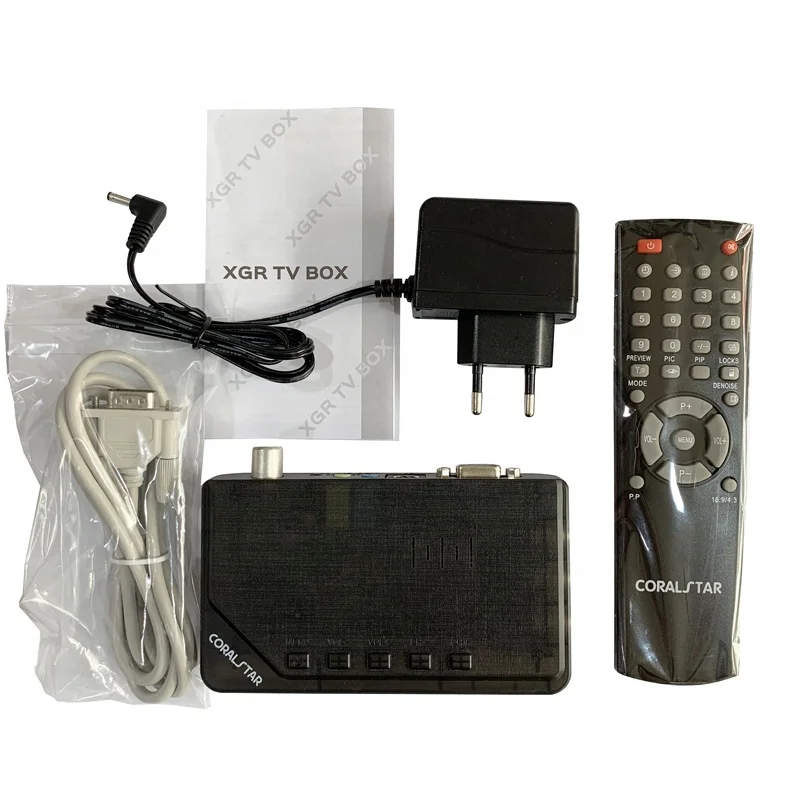  Коробка Coralstar TV2810 совместима с ЖК-дисплеем XGA TV box широким