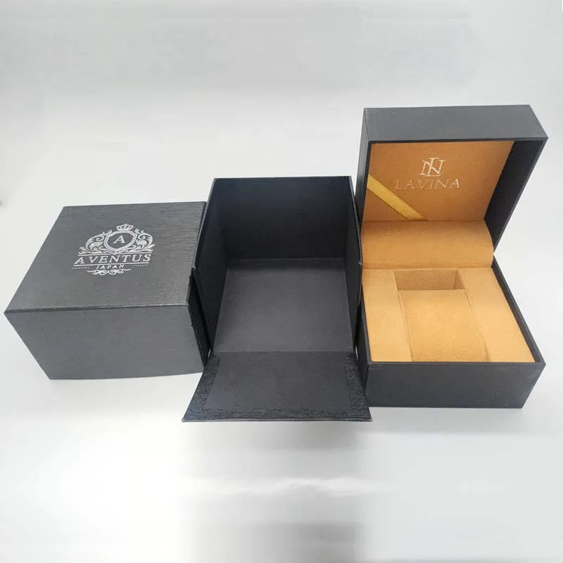 New Product PU Leather Gift Wrap Box For Watch Luxury Custom Logo Watch Box