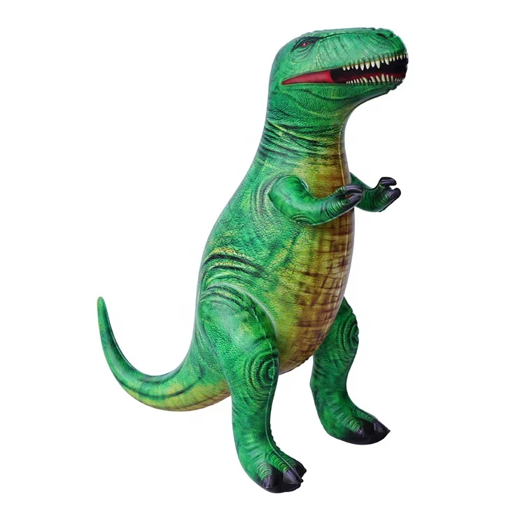 46in L Amazon Hot sale  Toy High quality inflated animal costumes for kids Green realistic Stegosaurus