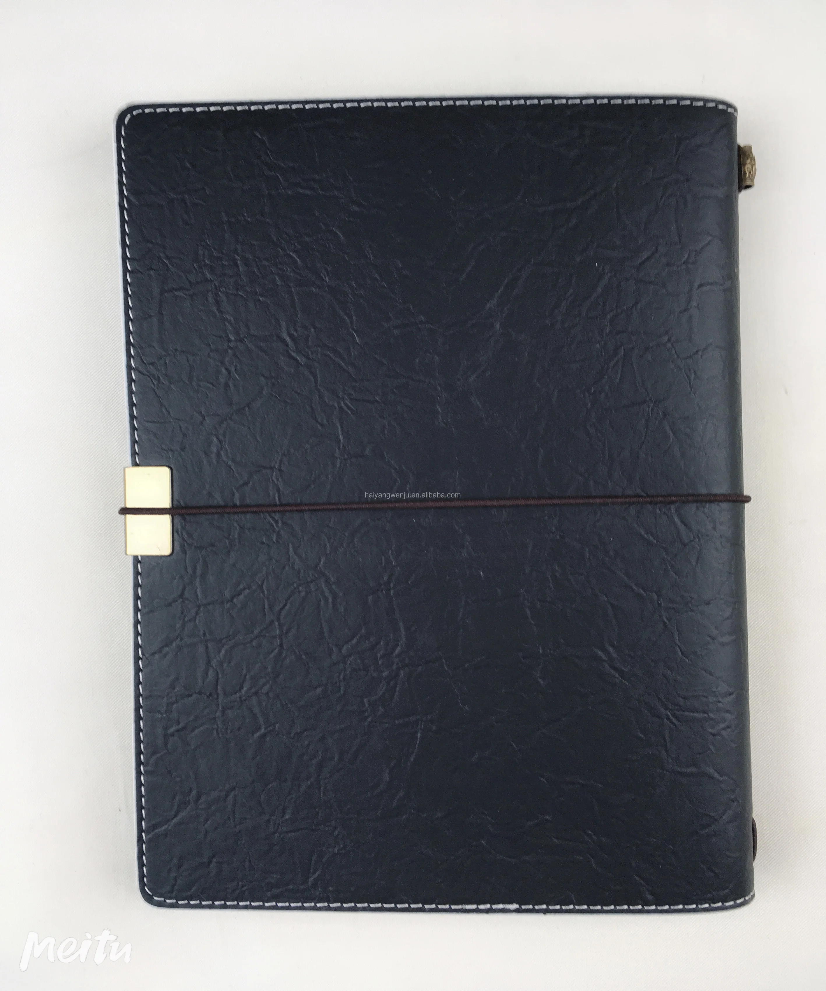 Multifunctional customizable notebook pu leather account book