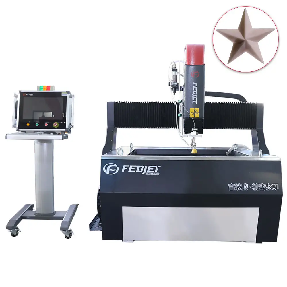 China Factory high pressure nozzle power washer water jet cutter 37KW Bridge Gantry compact cnc Water jet Cutting Machine