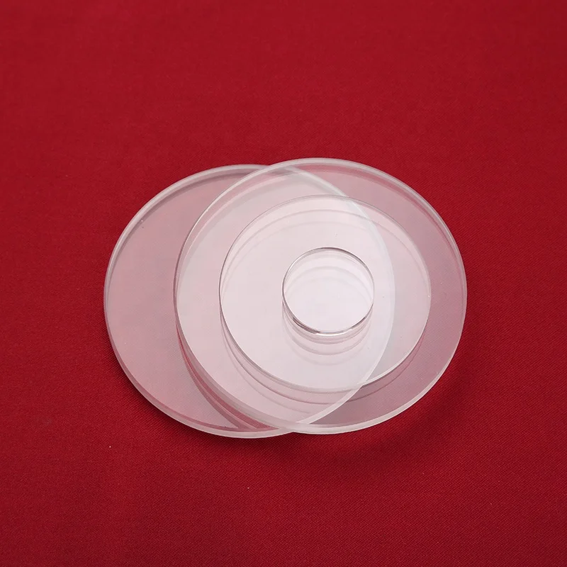 High temperature quartz plate glass plate