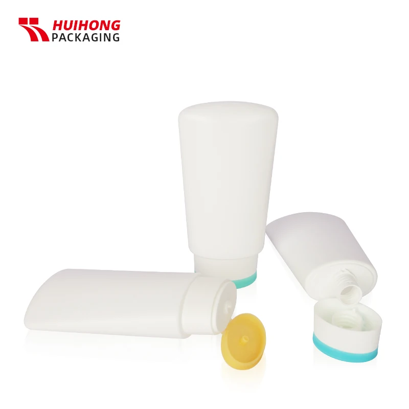 100ml 110ml  Empty Squeeze  Biodegradable Container Plastic  Body Wash Shampoo  Bottle  With PP  Flip  Lid