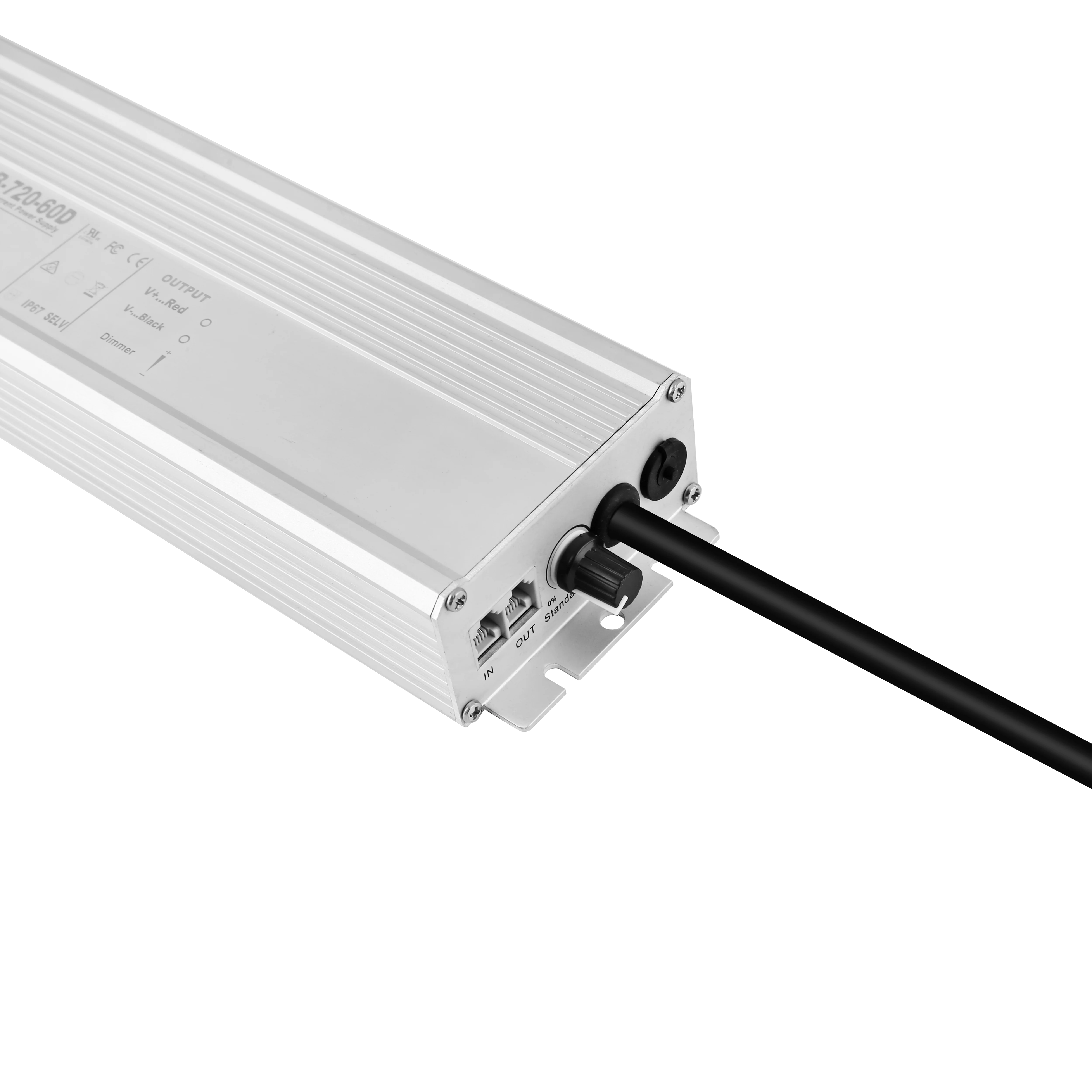 100W 150W 200W 240W 320W 400W 480W 720W Waterproof 0-10V knob dimmable LED driver power supply network port