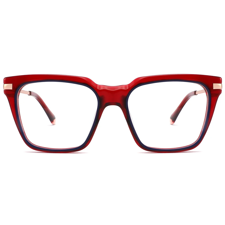 Square Frames Optical Eyeglasses Acetate Material Good Price Spectacles Unisex