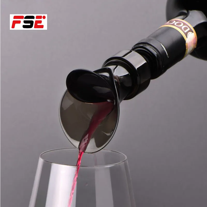 FSE New Arrival Wine Bottle Sealer Wine Aeretor Pourer Plastic Bottle Pourer