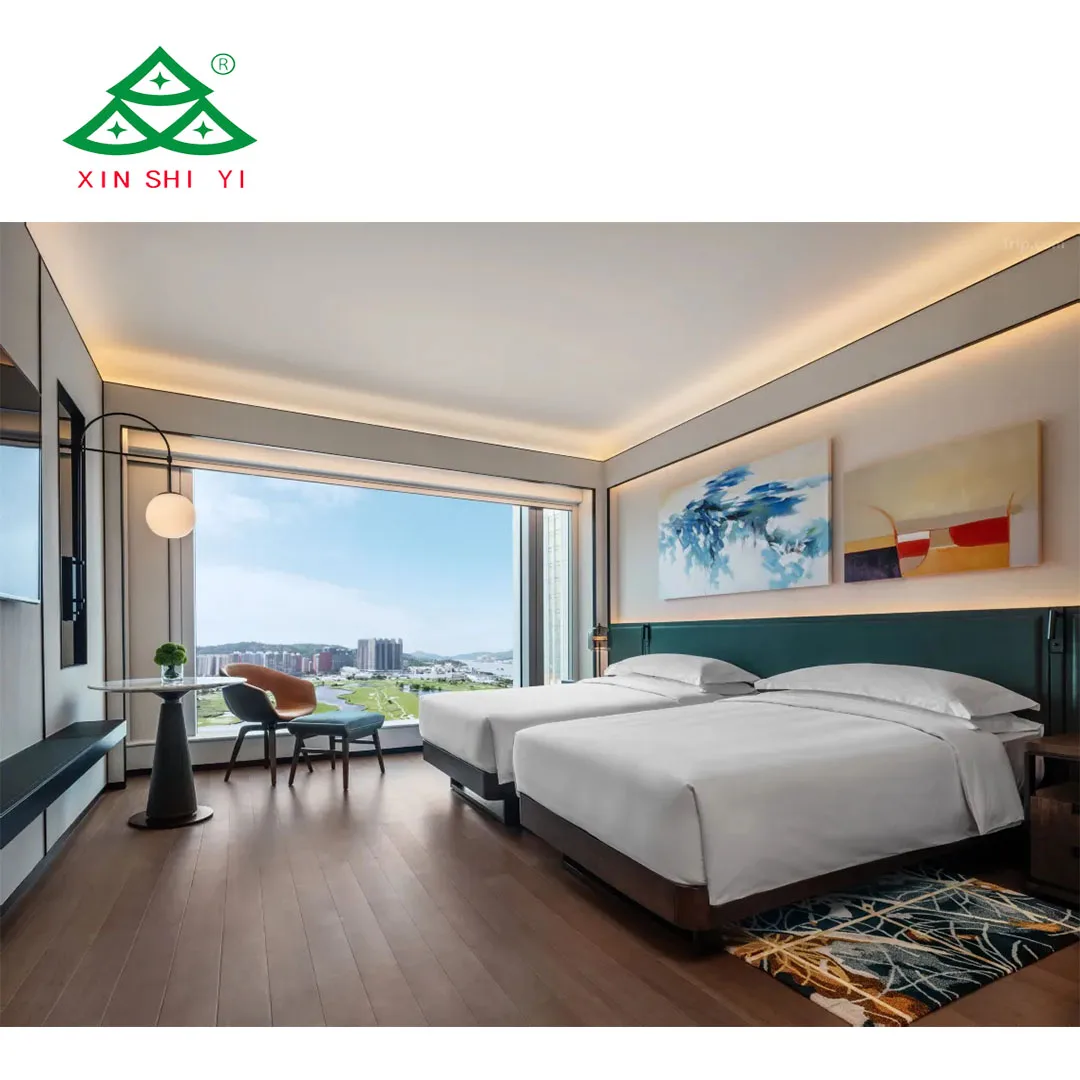 Modern Contemporary Design Hotel Suites Five Star Quality Comfort Bedrooms Commercial Furniture for Villas Hotels Made of Wood