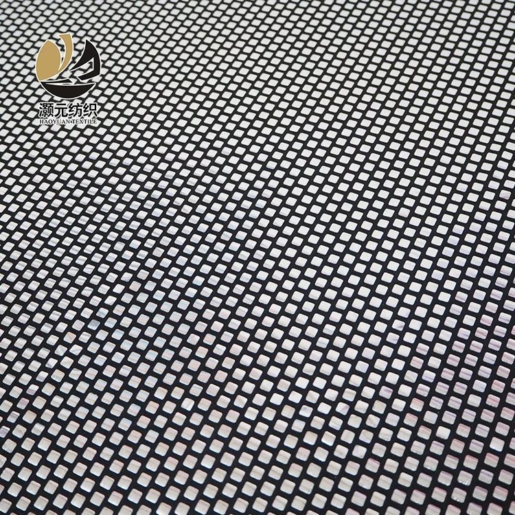 High quality nice designs 100 polyester fabric knitting sequin fabric for women show dress