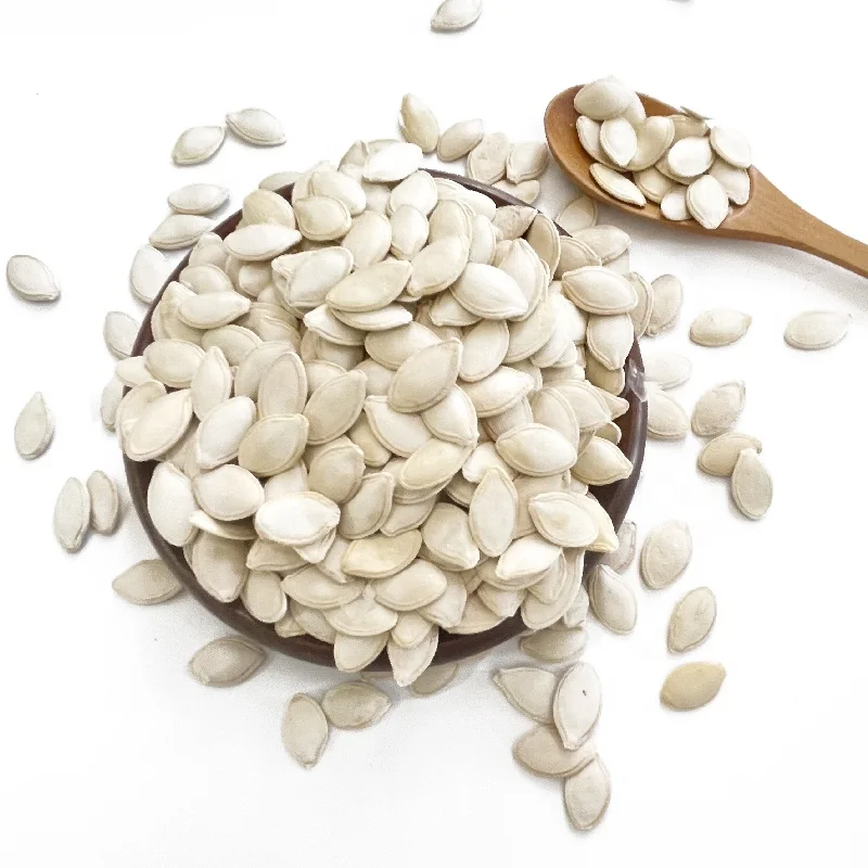 Китайская фабрика, оптовая продажа, высокое качество, низкая цена, снежный белый блеск, кожа, семена тыквы