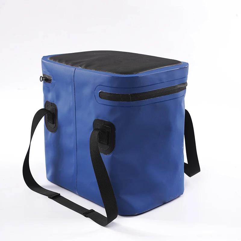  Soft Cooler 12 Can Pack Insulated Sided with Heavy Duty Leakproof PVC Material and Closed-Cell
