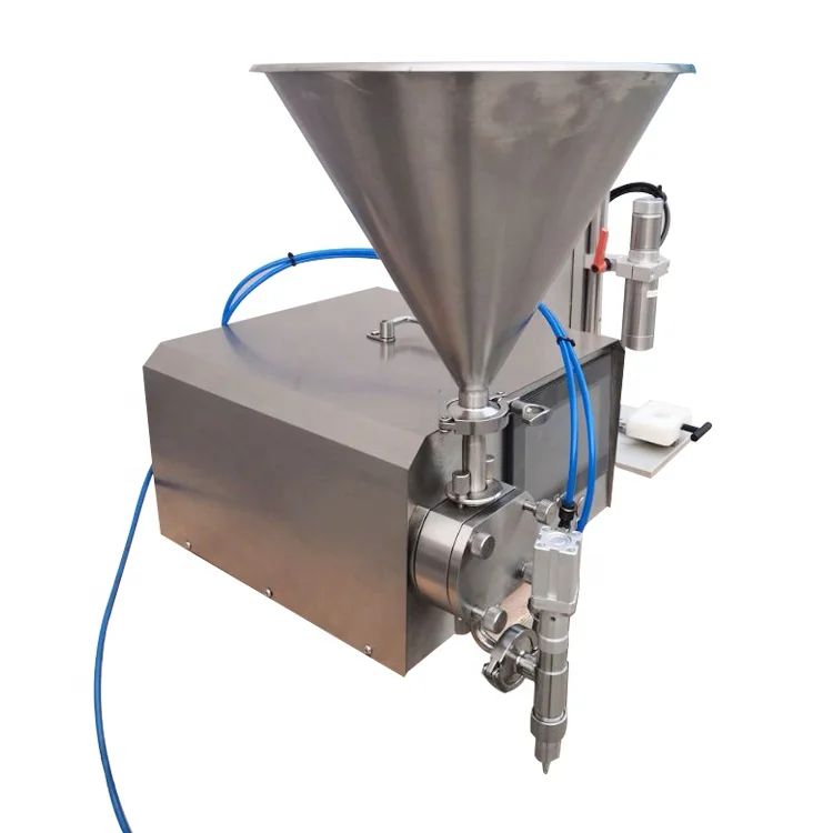 Factory price semi-auto table top pneumatic oil filling machine honey filling machine cream filling machine