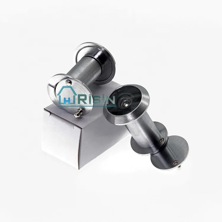 180 Degree Brass  Door Viewer with Cover