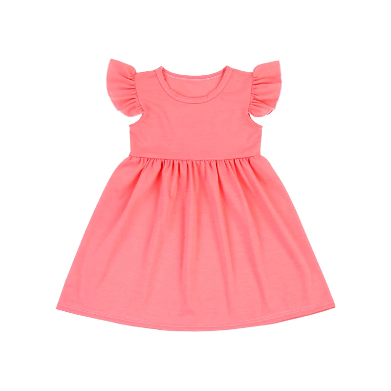 Yiwu Yiyuan Garment summer dresses for 3 year baby girl wholesale custom good price girls milk silk dress girl fashion suit