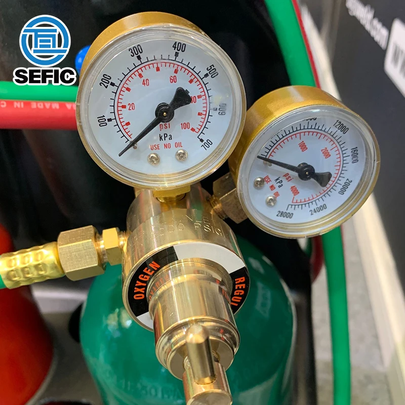 4L Oxygen 2L Acetylene Cylinders Welding And Cutting Set