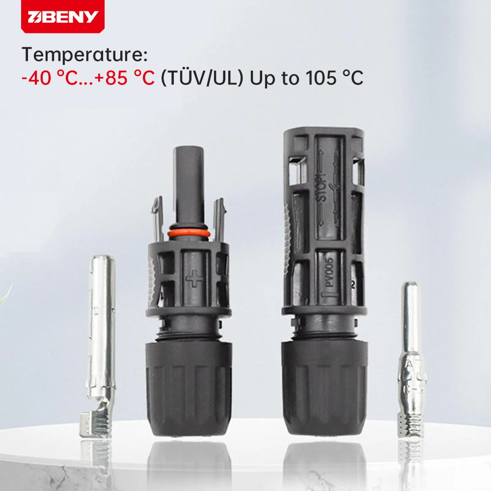 BENY IP68 1000 В DC Высокое качество водонепроницаемый MC4 солнечные разъемы соединение для PV энергетических систем с 5-летней гарантией