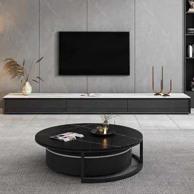 Современный роскошный стол низкий Круглый Кофейный столик набор для гостиной кофейный столик для продажи