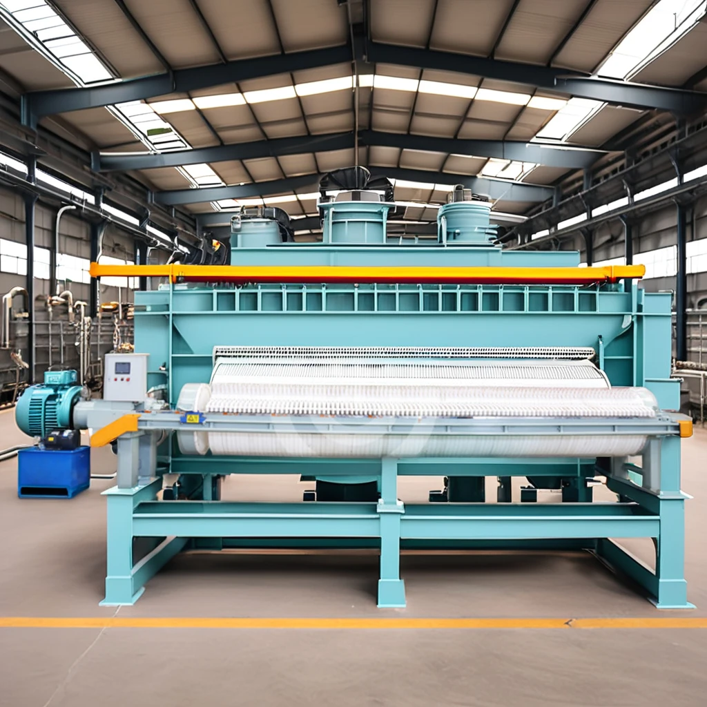 Automatic Ceramic Filter Press Equipment for Kaolin Clay Water Treatment with New Engine