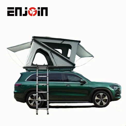 ENJOIN New Product Large Capacity Outdoor Tents Z Type Roof Top Tent Hard Shell For Camping & Hiking