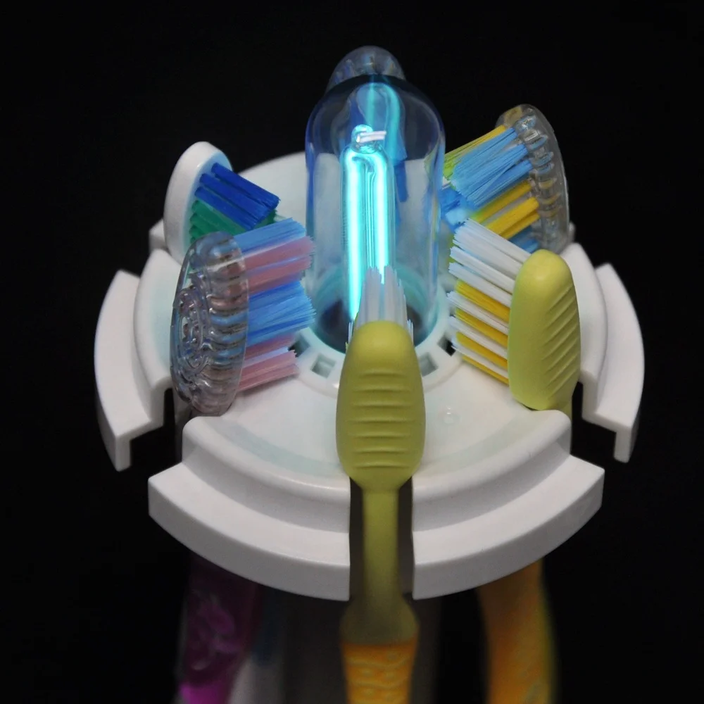 Мини Bathrooms УФ зубная щетка диспенсер автоматическая Зубная паста диспенсер зубная щетка держатель