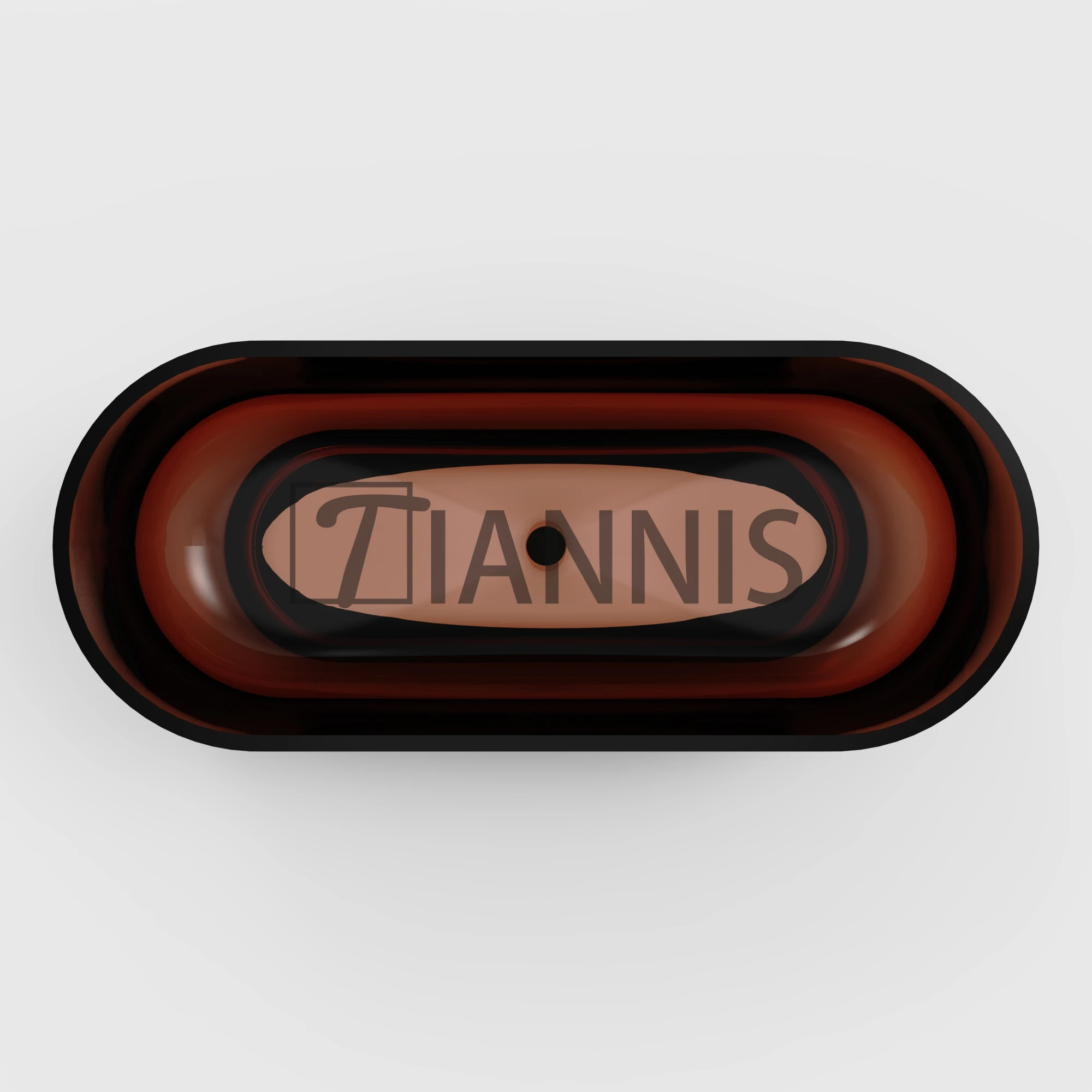 Transparent Bathtub High Quality Wholesale Crystal Various Colorful Selective Resin Clear Glass Wash Bathtub