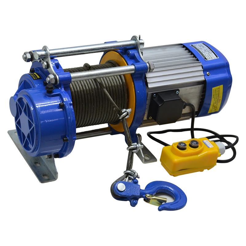 High quality 250kg electric elevator wire rope hoist with factory direct sale price