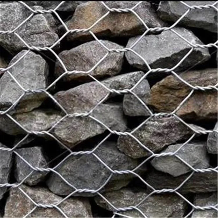 gabion boxes 3x3x13ft  Wire Mesh Cage Metal Hexagonal Wall Basket Gabion Welded Gabion Cage Box