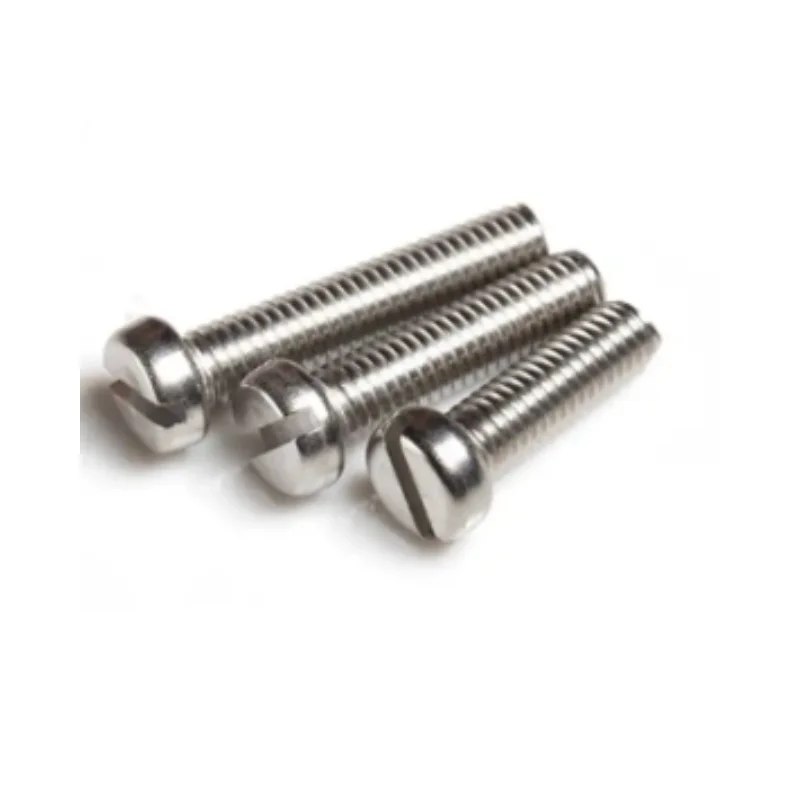 Hot-selling High Quality DIN920 High Quality Zinc Plated Carbon Steel Slotted Head Bolt Machine screws