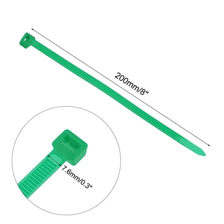 New plastic self locking nylon cable tie manufacturer